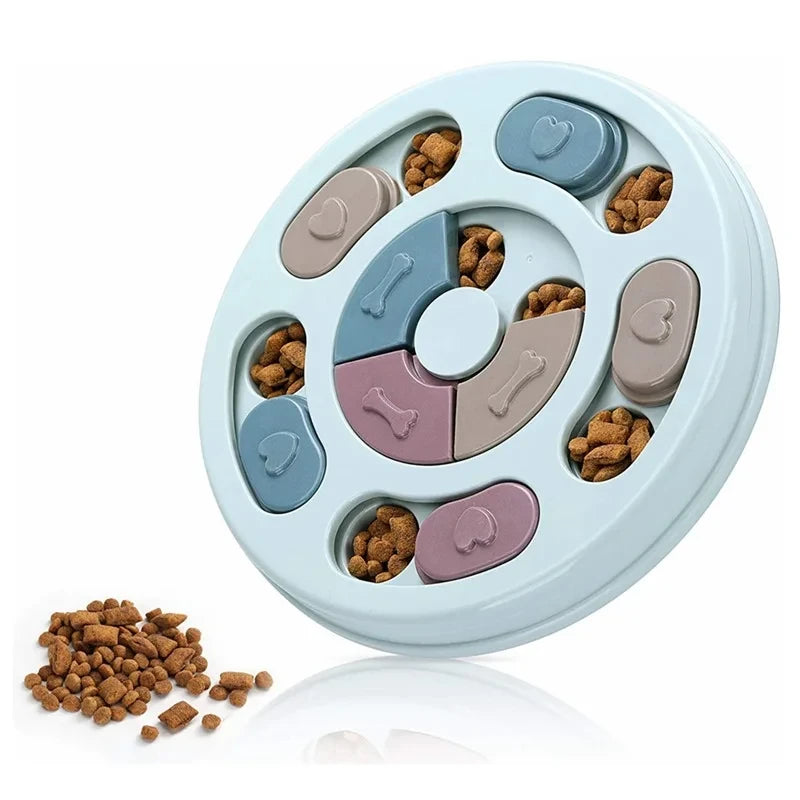 Zyko Slow Feeder Bowl – Anti-Gulping Dog Puzzle Bowl